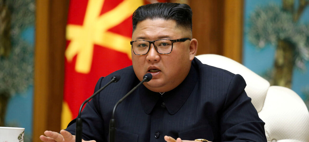 Image: FILE PHOTO: North Korean leader Kim Jong Un takes part in a meeting of the Political Bureau of the Central Committee of the Workers' Party of Korea