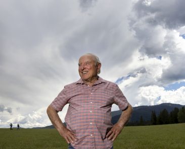 Yvon Chouinard, the founder of the outdoor apparel maker Patagonia, in Wilson, Wyo., Aug. 12, 2022. Chouinard has forfeited ownership of the company he founded 49 years ago. The profits will now be used to fight climate change. (Natalie Behring/The New York Times)