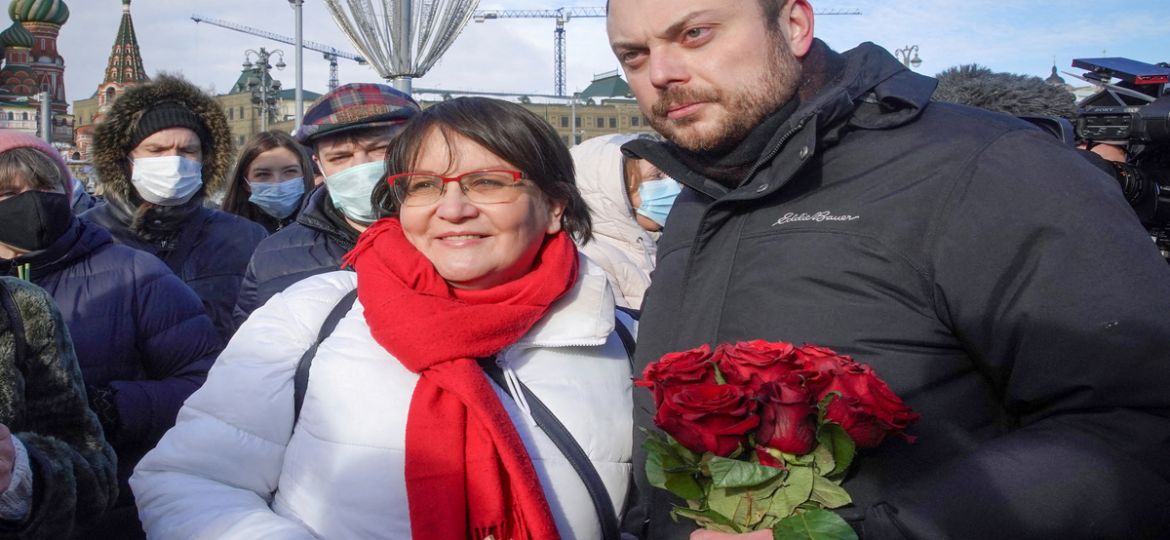FILE PHOTO: The 6th anniversary of the assassination of Russian opposition politician Boris Nemtsov in Moscow