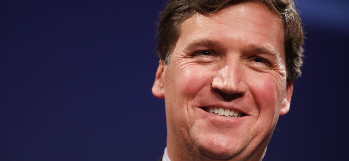 Fox News Host Tucker Carlson Appears At National Review Ideas Summit