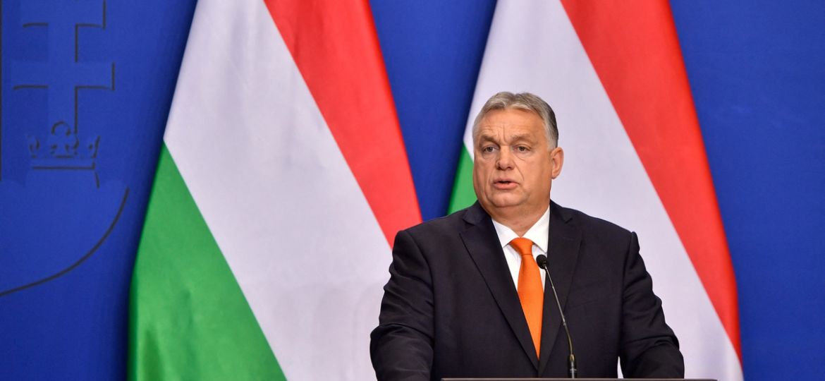 FILE PHOTO: Hungary PM Orban holds international media briefing, in Budapest