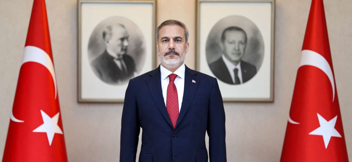 New Turkish Foreign Minister Hakan Fidan assumes office