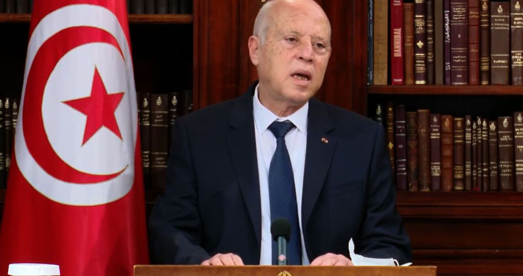 Tunisian President Kais Saied